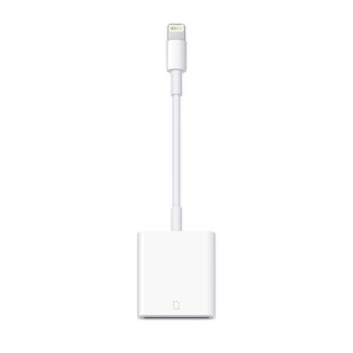 Apple Adaptateur Lightning vers Lecteur de Carte SD