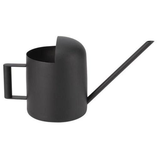 Arrosoir Arrosoir Acier Inoxydable Long Bec Plante Fleur Irrigation Pot Jardin Accessoire Noir