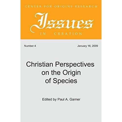 Christian Perspectives On The Origin Of Species