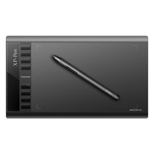 XP-Pen Star03 V2 (Version 2018) Tablette Graphique 12 Pouces avec Stylet Passif 8192 Niveaux et 8 Raccourcis Noir Pallette Dessin