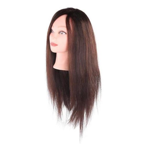 TêTe De Mannequin Avec Cheveux Coiffeur Formation TêTe Pratique TêTe De Mannequin Coiffure TêTe De Mannequin