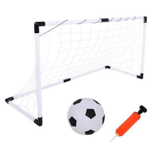 Kit De Porte De But De Football De Football D'enfants Se Pliant De Porte De Football D'enfants D'outdoor Avec La Pompe De Boule