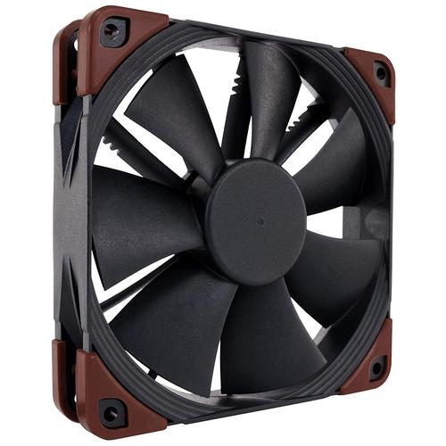 Noctua NF-F12 iPPC-2000 PWM, Ventilateur pour refroidissement haut rendement, 4 broches (120 mm, noir)