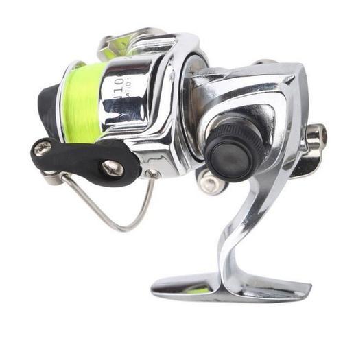 Moulinet De PêChe Portable 2 + 1 Roulements Spinning Reel 4.3: 1 Gear Ratio Spinning Wheel Accessoire De PêChe