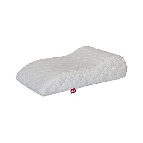 Abeil Repose Jambes Ergnonomique, Polyester Coton, Blanc, 68x40x16,5 Cm 