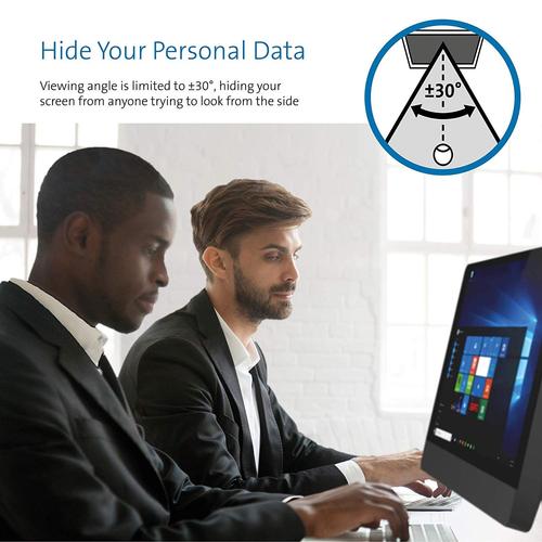 Kensington Filtre de Confidentialité pour Ecrans 19,5"", 16:9, LG, ViewSonic, Samsung - Réduction de l'Angle de Visionnement dans
