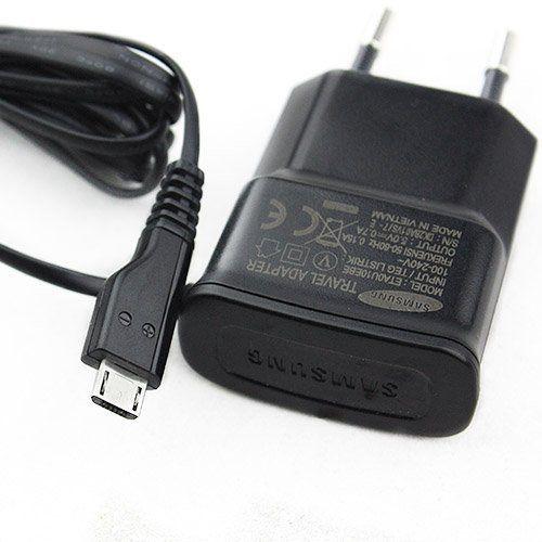 Chargeur Compact Samsung Wave Ii S8530 Micro-Usb 700ma, Noir