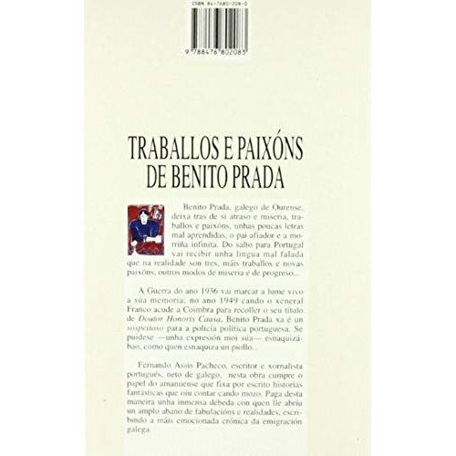 Pacheco, F: Traballos E Paixóns De Benito Prada : Galego Da