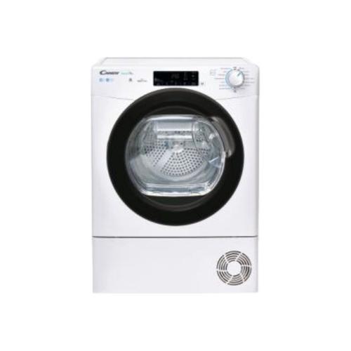 Candy SMART Pro CSOE C10TBE-47 Sèche-linge Blanc avec porte noire - Chargement frontal