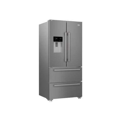 Réfrigérateur américain Beko GNE60542DXPN - 539 litres Classe E Acier inoxydable