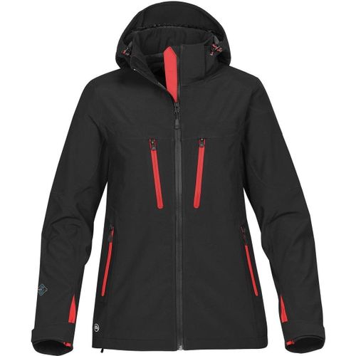 Veste Softshell Technique Femme - Patroll Xb-3w Rouge - Black