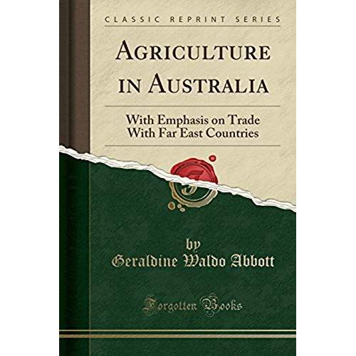 Abbott, G: Agriculture In Australia