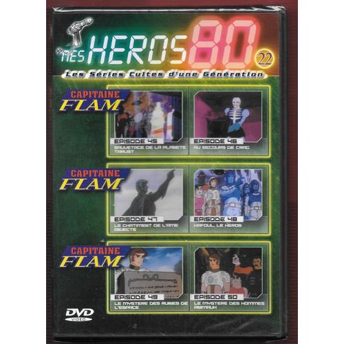 N°22 - Mes Heros 80 - Les Series Cultes D'une Génération Épisodes 45/46/47/48/49/50 - Capitaine Flam