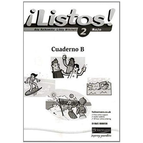 Listos! 2 Rojo Workbook (Pack Of 8)