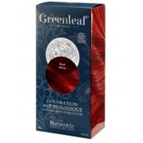 Coloration Vegetale Bio Rouge - Redwine - Greenleaf 