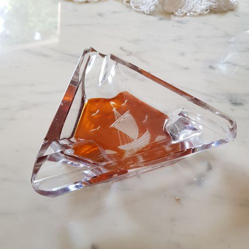 Cendrier En Cristal - Pologne