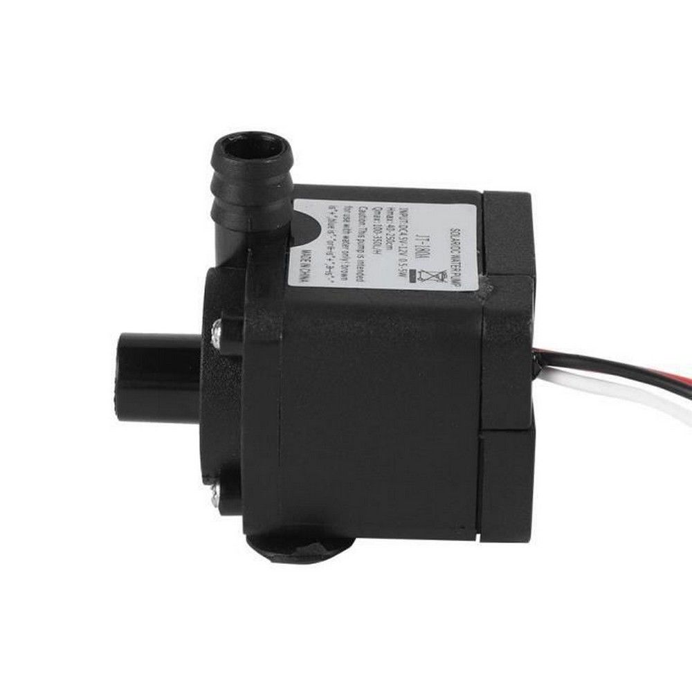 Pompe De Refroidissement Par Eau 12v Dc 300l/H Stream 1800 Tours/Minute Mini Pompe De Refroidissement D'ordinateur Rapide Et Cool