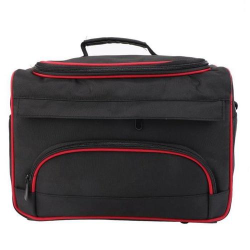 Trousse de voyage cosmétique multi-poches multi-poches boîte de maquillage sac à main avec cinq pieds de support en plastique