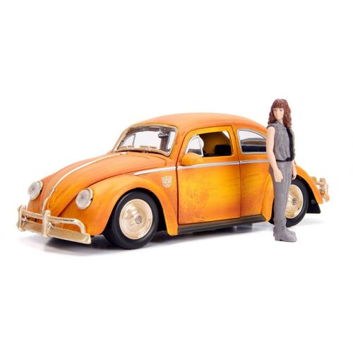 Transformers - Réplique Métal 1/24 Bumblebee Volkswagen Coccinelle Avec Figurine