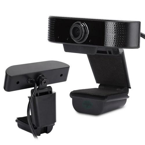Caméra Web à mise au point automatique avec webcam HD 1080P avec microphone et objectif HD 2Mp Prise en charge de l'angle de vision à 90 °