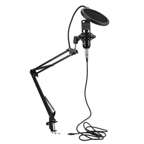 Kit de microphone à condensateur USB Bm800 avec bras flexible pour ordinateur