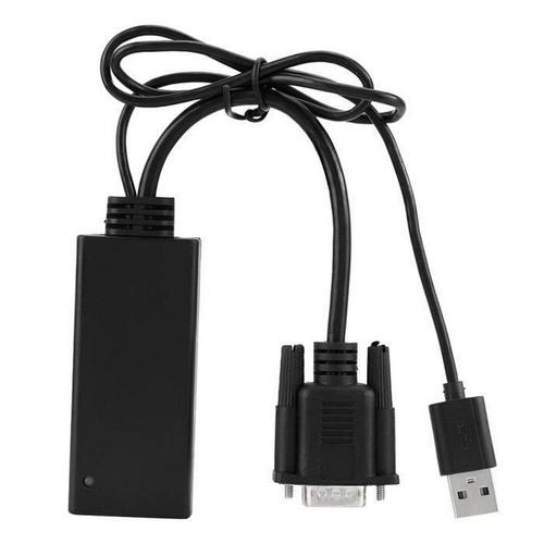 Adaptateur audio Vga vers Hdmi Convertisseur vidéo USB Adaptateur audio Mini câble Vga vers Hdmi haute définition