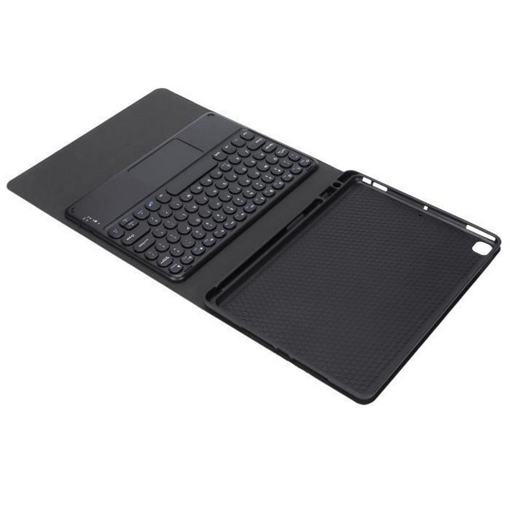 Pour Ios Tablet Air Keyboard Case 10 pouces Clavier Case Round Touch Claviers sans fil avec étui en silicone