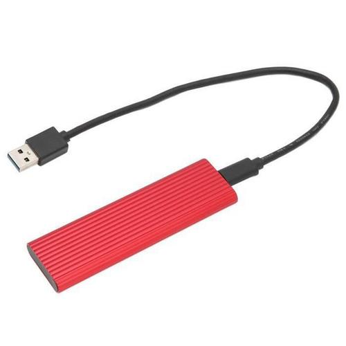 Disque Dur Externe Usb Type C 256Go Rouge