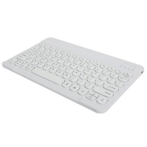 Clavier Portable clavier sans fil 10 pouces RVB rétro-éclairé clavier Portable capuchon rond pour tablette de téléphone