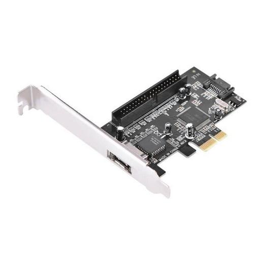 Contrôleur Pci-E Ide Pci-E Pci Express vers carte adaptateur Ide Ata133+Sata Ii+Esata Raid Jmb363