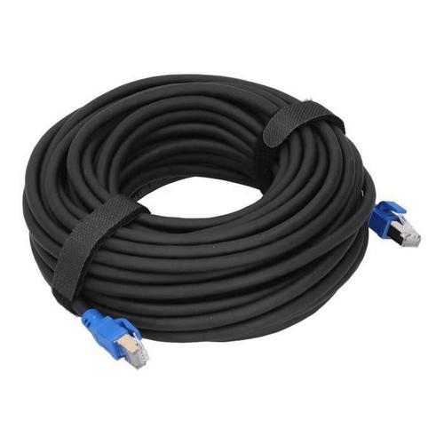 Lan Wires Cat8 Câble Ethernet 40Gbps 2000Mhz Plaqué Or Rj45 Conducteur Lan Câble Pour Hub Routeur Adaptateur Réseau 15M
