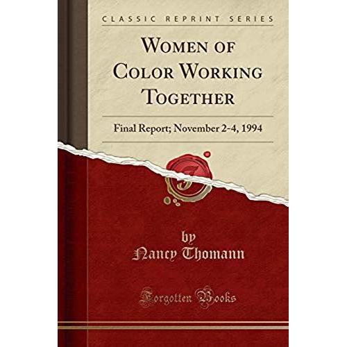 Thomann, N: Women Of Color Working Together