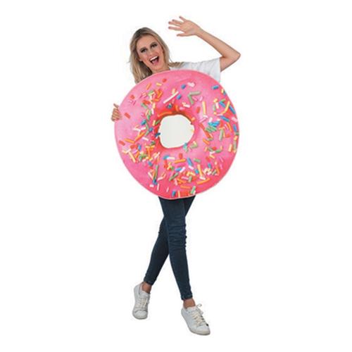 D?Guisement Donut Fraise Pour Adultes (Taille Unique Adulte)