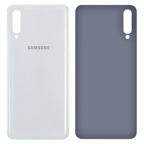 Cache Batterie Samsung Galaxy A70 Façade Arrière De Remplacement Blanc
