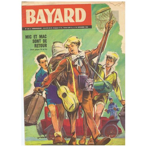 Bayard - Nouvelle Série - Hebdomadaire N°222 - 25 Septembre 1960