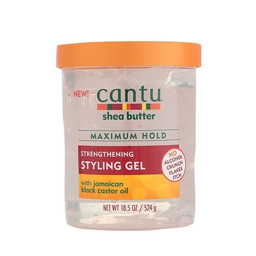 Cantu Beurre De Karité Gel De Coiffage A L'huile De Ricin Noire Jamaïcaine 524g 