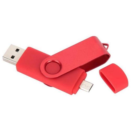 U Stick Micro Usb2.0 Flash Drive Otg U Disk Pour Téléphone Rouge 32 Go