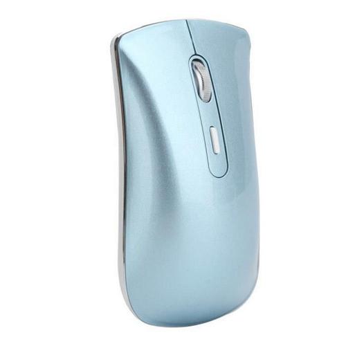 Souris Bluetooth 5.0 Souris sans fil Bluetooth 5.0 Bureau/Gaming Souris mignonnes Ordinateur portable Accessoires de bureau (Bleu)