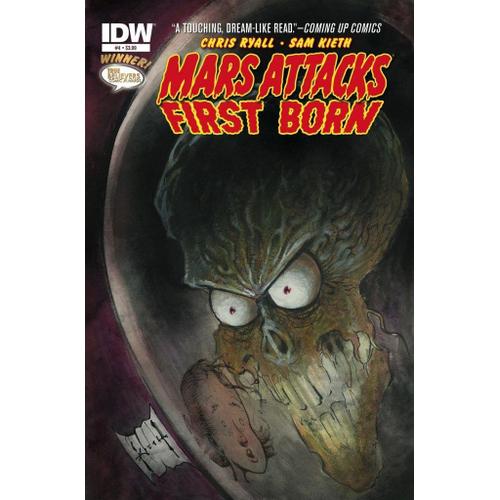 Mars Attacks : First Born 4 (Idw) Août 2014 - Sam Kieth Cover