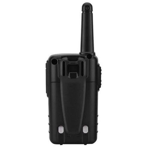 Interphone Extérieur Sans Fil Interphone Talkie Walkie Sans Fil 1200Mah Portable Extérieur Noir (Chargeur Européen 100-240V)