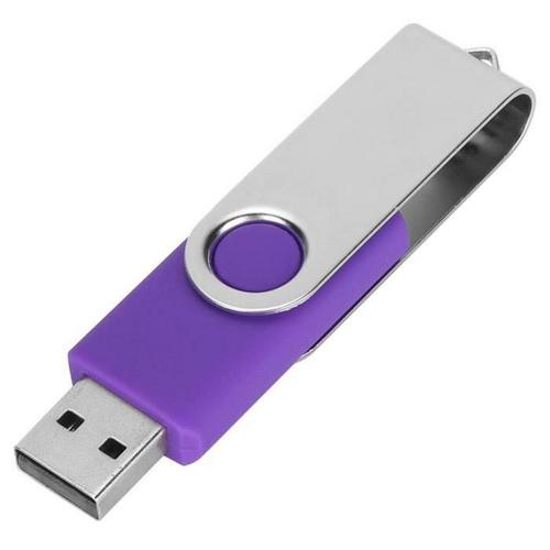 Stockage Memory Stick Candy Violet Rotation USB Flash Drive Mémoire de stockage portable pour tablette PC (32 Go)