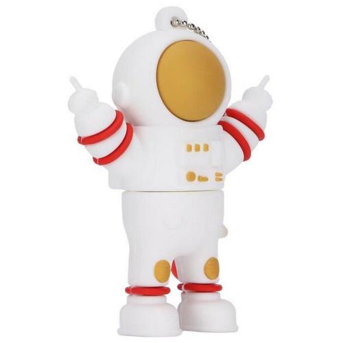 Memory Stick Usb Flash Drive Lovely Astronaut Stable Usb2.0 Hot Swap Plug And Play Résistant aux chocs et à l'humidité Pouce mémoire