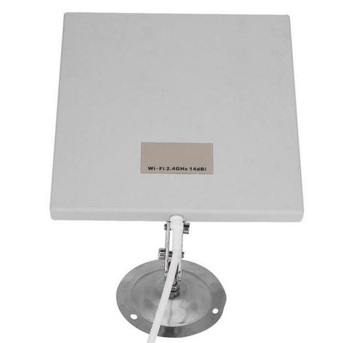 2.4Ghz 14 Dbi Antenne Panneau Sans Fil Directionnel Wlan Wifi Extender Antenne à Gain élevé Pour Wifi Ou Routeur Long