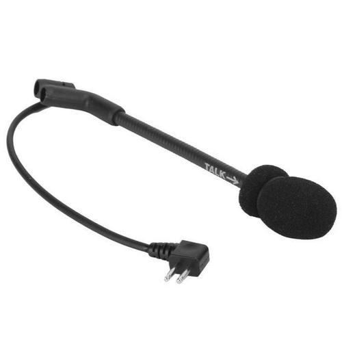 Microphone tactique pour Comtac Black Z 2 broches Microphone tactique pour Comtac Ii H50 casque réduction du bruit son clair