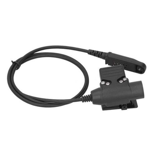 Prise adaptateur Ptt U94 prise de câble Ptt adaptateur casque adapté pour Baofeng Uv-9R/Uv-9Rplus/Uv-Xs talkie-walkie