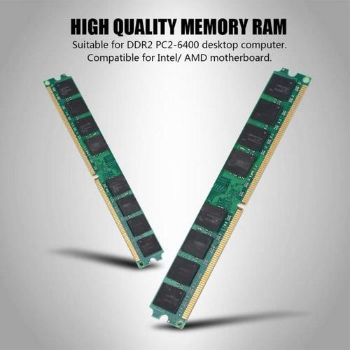 Puce haute vitesse de haute qualité exécutant des performances stables 2G RAM Ddr2 mémoire Ddr2 mémoire RAM pour carte PC