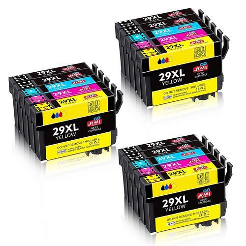 JIMIGO 29 XL 29XL Cartouches Remplacement Pour Epson 29 Encre Compatible Avec Epson Expression Home XP-345 XP-245 XP-445 XP-255 X