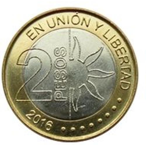 Pièce 2 Pesos Argentine - 2016