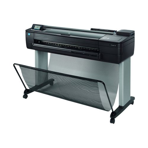 HP DesignJet T730 - 36" imprimante grand format - couleur - jet d'encre - Rouleau (91,4 cm x 45,7 m) - 2 400 x 1 200 ppp - jusqu'à 0.42 min/page (mono) / jusqu'à 0.42 min/page (couleur) - Gigabit...