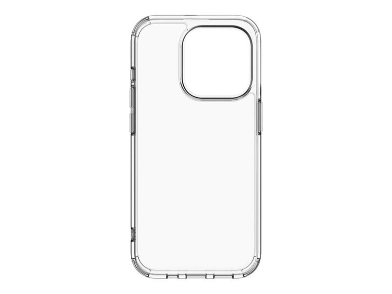 Qdos Hybrid - Coque De Protection Pour Téléphone Portable - Polycarbonate, Polyuréthanne Thermoplastique (Tpu) - Clair - Pour Apple Iphone 15 Pro